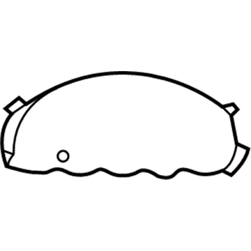 SA35DX9AE Mopar Instrument Panel Bezel Illustration 1 of 1