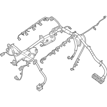 5043062AB Mopar Engine Wiring Illustration 1 of 1