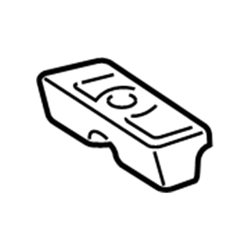 68041158AA Mopar Bracket-Battery Hold Down Illustration 1 of 1