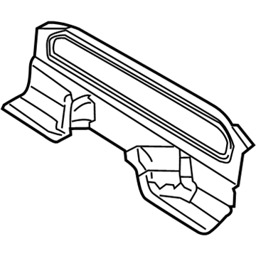 68257241AA Mopar REINFMNT-Rear Floor Pan Illustration 1 of 1