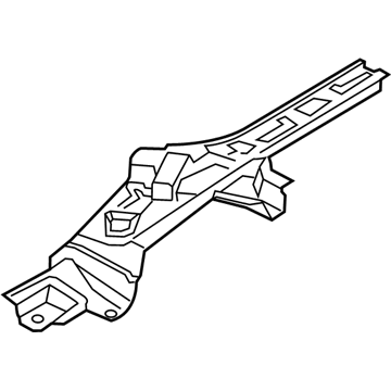 68507658AA Mopar Rear Rail Illustration 1 of 1