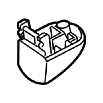 1BY46XZAAA Mopar Cover-Door Lock Cylinder Illustration 1 of 1