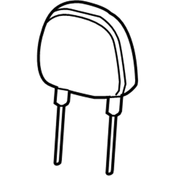68275667AA Mopar Headrest Illustration 1 of 1
