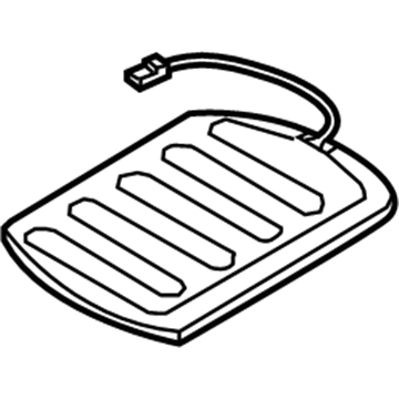 2017 Ram ProMaster City Seat Heater - 68125282AA