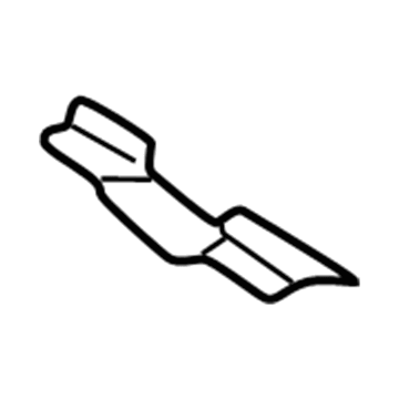 Mopar 55255819AD Heat Shield 55255819AD Mopar Heat Shield Illustration 1 of 1