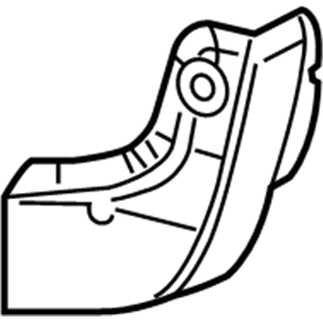 68143778AA Mopar Front Fender Spat Illustration 1 of 1