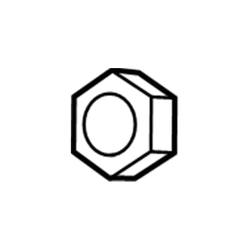 6506131AA Mopar Plastic Snap-in Nut Illustration 1 of 1