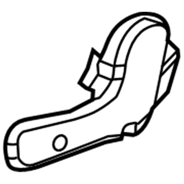 1XZ92HL1AB Mopar Recliner Shield Illustration 1 of 1