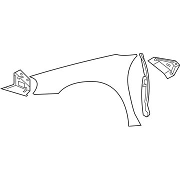 Dodge Stratus Fender - 5018848AB