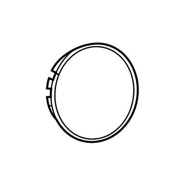 68648899AA Mopar WHEEL CENTER Illustration 1 of 1