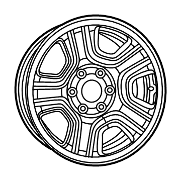 2025 Ram 1500 Spare Wheel - 68675319AA