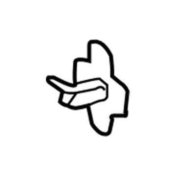 5103706AA Mopar Bracket-Rear SEATBACK Illustration 1 of 1