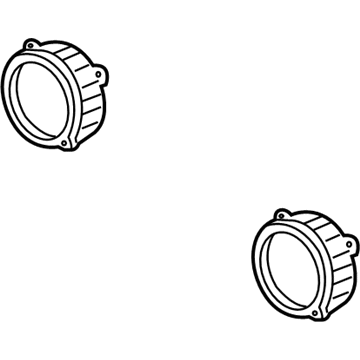 2018 Dodge Challenger Car Speakers - 5064551AB