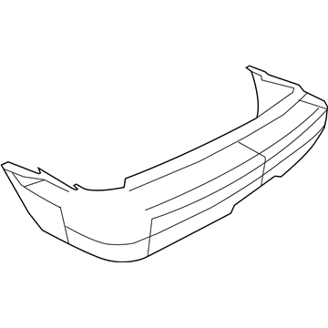 Chrysler Bumper - 68002935AB
