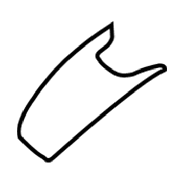 Mopar 5MC56AAAAA Bezel-ARMREST 5MC56AAAAA Mopar Bezel-ARMREST Illustration 1 of 1