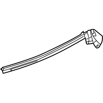 2017 Dodge Viper Weather Strip - 68096406AD