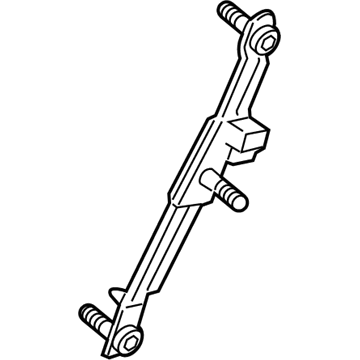 68080657AE Mopar Seat Belt Turning Loop Adjuster Illustration 1 of 1
