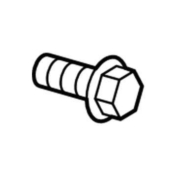 6105124AA Mopar Pan Head Screw Illustration 1 of 1