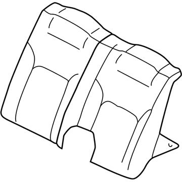 2004 Dodge Stratus Seat Cover - MR966430YA