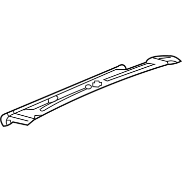 5115603AB Mopar Header-Roof Upper Rear Illustration 1 of 1