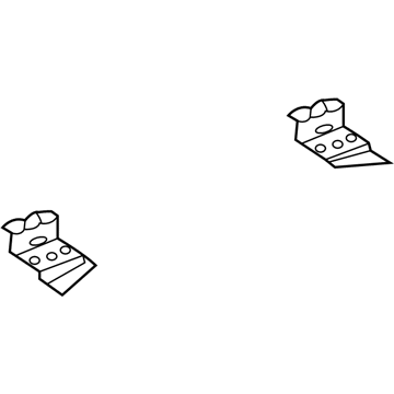 Mopar 5160258AA REINFMNT-Upper Header Hinge 5160258AA Mopar REINFMNT-Upper Header Hinge Illustration 1 of 1