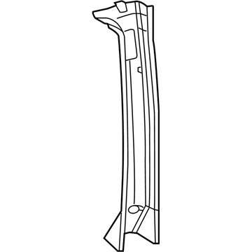 5123285AA Mopar B Pillar Panel Illustration 1 of 1