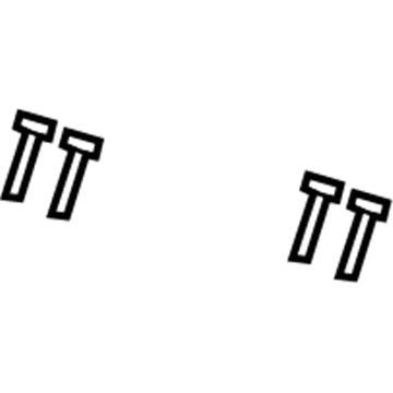 Mopar 1DS91DK2AA Headrest Sleeve 1DS91DK2AA Mopar Headrest Sleeve Illustration 1 of 1