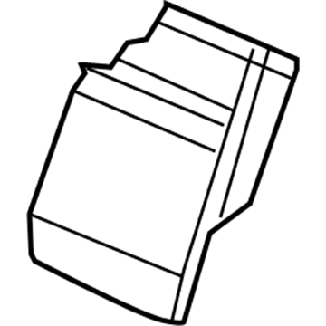 1EQ571KAAA Mopar Rear Seat Back Cover Illustration 1 of 1