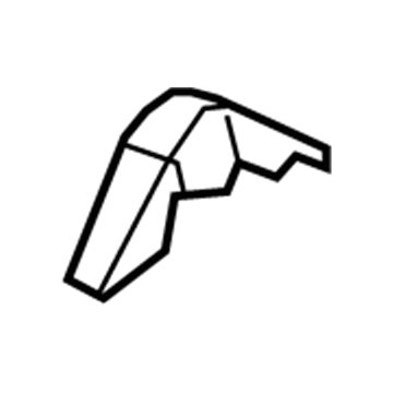 1EP45XDVAA Mopar Outboard Shield Illustration 1 of 1