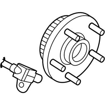 Ram Wheel Hub - 5154171AA