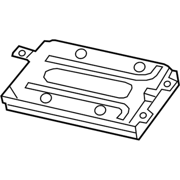 Mopar 5091155AJ Amplifier 5091155AJ Mopar Amplifier Illustration 1 of 1