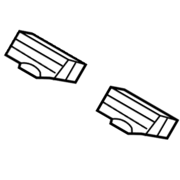 1AM67DX9AD Mopar Air Conditioning & Heater Outlet Illustration 1 of 1