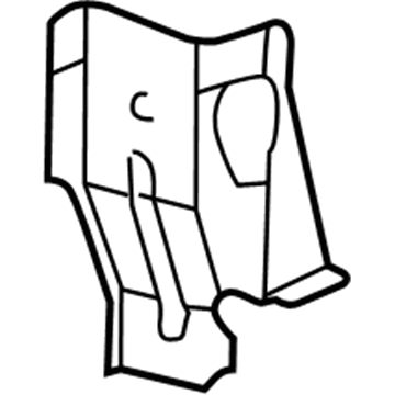 4814739AC Mopar Support-Head Lamp Illustration 1 of 1