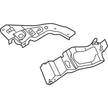 4814728AD Mopar Panel-HEADLAMP Mounting Illustration 1 of 1