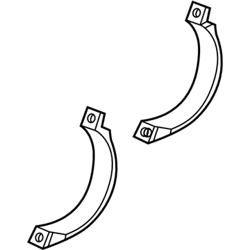 53015229AB Mopar Bracket-Fuel Cylinder Illustration 1 of 1