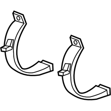53015214AB Mopar Bracket-Fuel Cylinder Illustration 1 of 1