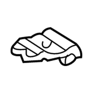 5098931AA Mopar Plate-TORSION Bar Illustration 1 of 1