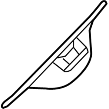 5KU84DX9AA Mopar Cap End-LIFTGATE Illustration 1 of 1