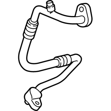 Jeep A/C Hose - 68104926AA