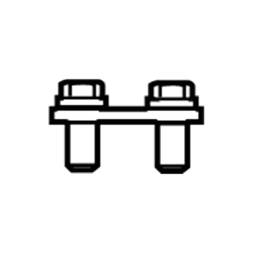 Mopar 6102230AA Screw 6102230AA Mopar Screw Illustration 1 of 1