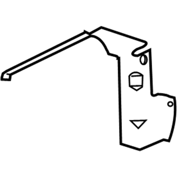 52121512AF Mopar Bracket-Leak Detection Pump Filter Illustration 1 of 1