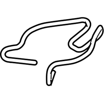 4591251AB Mopar Clip-Emission Illustration 1 of 1