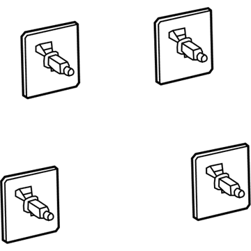 68184750AA Mopar Clip-Oil Cooler Illustration 1 of 1