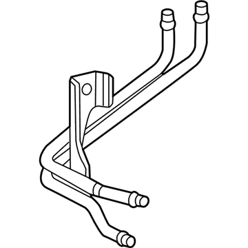 68164979AC Mopar Transmission Oil Cooler Hose Illustration 1 of 1