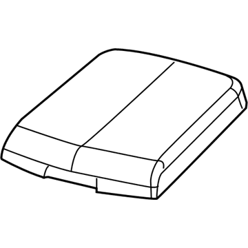 Mopar 1FU131D5AA Center Console Storage Lid 1FU131D5AA Mopar Center Console Storage Lid Illustration 1 of 1