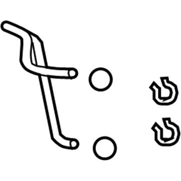 68079485AA Mopar Heater Core Tube Illustration 1 of 1