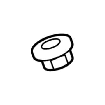 4761364AB Mopar Nut Illustration 1 of 1