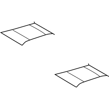 1DM171D5AA Mopar Front Seat Cushion Driver Cover Illustration 1 of 1