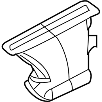 55056266AC Mopar Defroster Duct Illustration 1 of 1