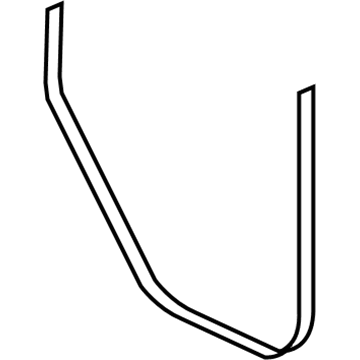 55397008AC Mopar Channel-Rear Door Lower Illustration 1 of 1